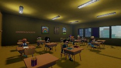 Classroom Cutscene (Those Childhood Summers)