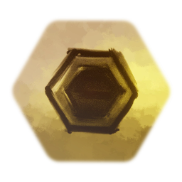 Stamped Hexagon Flecks