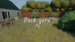 Back yard:AY