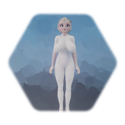 Disney Nour Ashraf The Movie Elsa With Extended Breasts