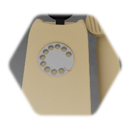 <uipossessvizbody> 70's Rotary Wall Phone