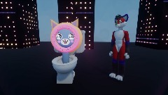 Majira Strawberry  Watches Skibidi DonutCat