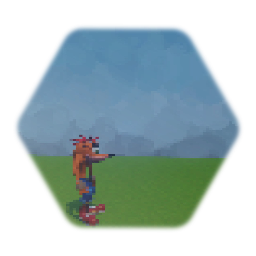 Crash Bandicoot pixel run