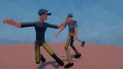 Hatchet Takedown Test (Testing New Animation Style)