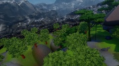 Mountains peak
