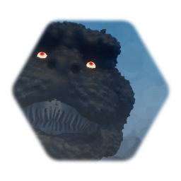 Godzilla head