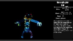 Were reptile gator Salad description screen