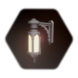 Imperial Sector wall lantern