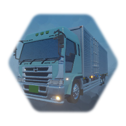 大型トラック　ランダムカラー　自動運転付き