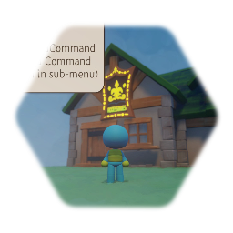 Kingdom Hearts Command Menu HUD Example