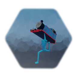 Low poly Thomas The Human Engine