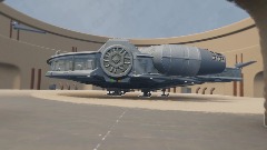 Millennium Falcon in Docking Bay 94