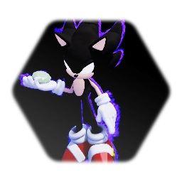 Dark Sonic CGI model