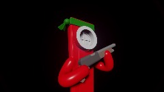 Kazoo gets ready to frag