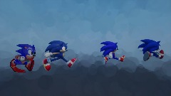 Sonic running