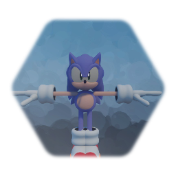 Sonic CD Inspired Model