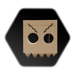 Cardboard mask