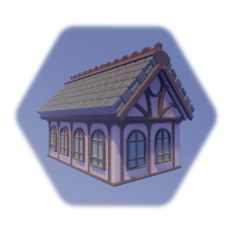 Wood Medieval Long House 2 - TCMH04