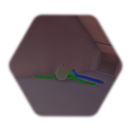 Baldi Falls out of the Back rooms