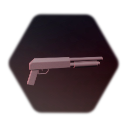 Simple Stylized Shotgun