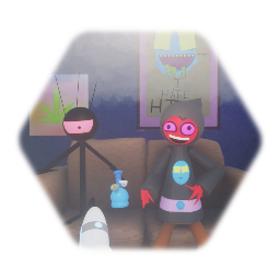 Eye guy and Ned