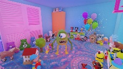 Monster Inc boo's room. Wip!