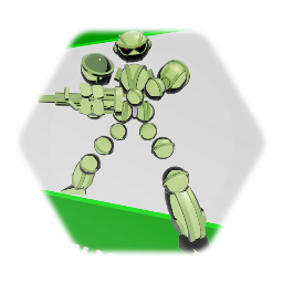 <button="VECTORMAN"> (Stylised)