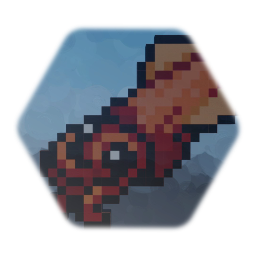 Pixel Art Belemnite