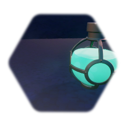 Potion Bottle with Fluid