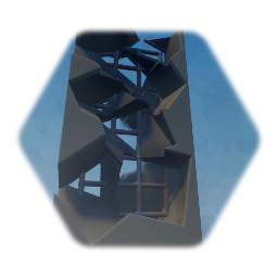 Destructible Concrete Barrier Wall