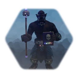 Orcish Necromancer (Original By Teuf-Mc-Geek)