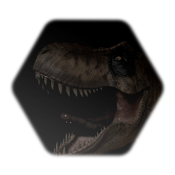 Remix of J P Tyrannosaurus (Rexy) head