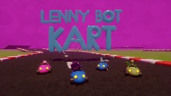 Lenny bot kart title screen