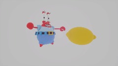 Mr krabs Eats a lemon and dies