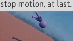 i learnt stop motion.