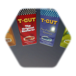 T-Cut paint restorer Retro design tin