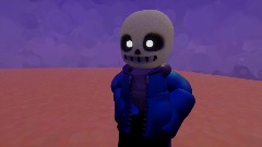 Sans peleando contra una persona