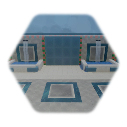 Water wall fountains landscape