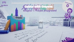 Colour with crayons -  level 1