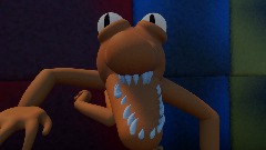 Orange Rainbow friends jumpscare