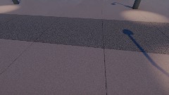 Street light walkway