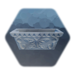 Windowbox Planter, Butterfly Relief