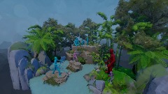 Jungle battle scene - 12/2/2019