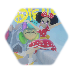 Anime Minnie Mouse Doll