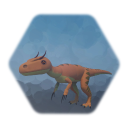 Bairinian Dinosaur ( Bicerasaurus )
