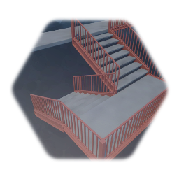 apartment stairs and rails