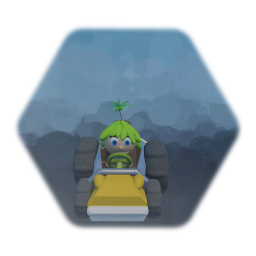 Theo in a go kart Daniele Kart 2.0 deluxe