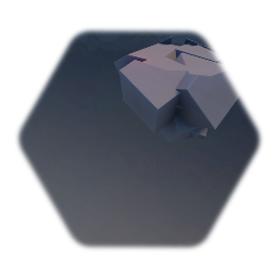 Floating Rock Formation