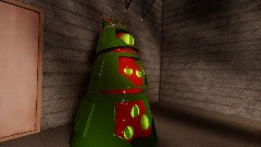 Impostor arbol ruidoso artificial sospechando