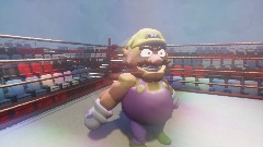 Wario gets into a boxing fight